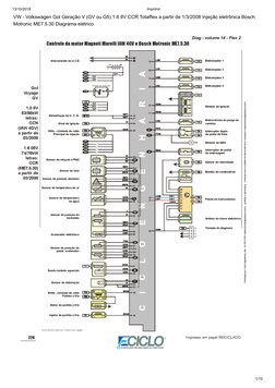 13/10/2018
Imprimir
1/10
VW - Volkswagen Gol Geração V (GV ou G5) 1.6 8V CCR Totalflex a partir de 1/3/2008 Injeção eletrônic