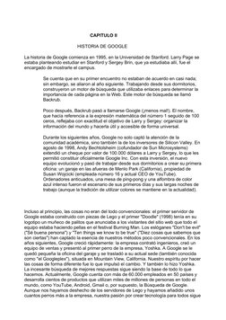 CAPITULO II 
                                          HISTORIA DE GOOGLE