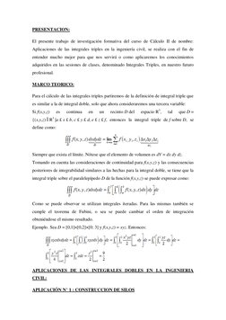 Aplicaciones de Integrales Triples en Ingeniería Civil | PDF | Naturaleza