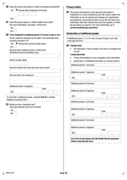 Ms045 Form Medicare Enrollment Form MS004 Guide | PDF | Travel Visa | Passport