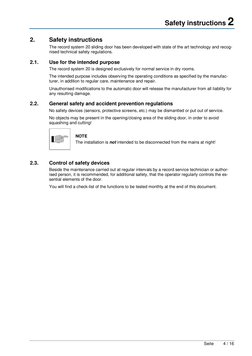 Record System 20 User Manual | PDF | Door | Troubleshooting