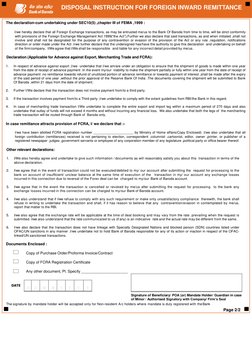 Foreign Inward Remittance Instructions | PDF | Insurance | Receipt