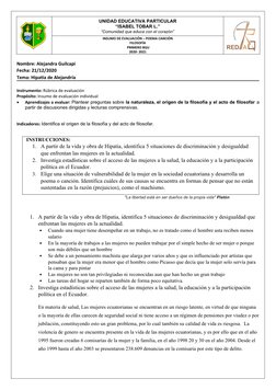 UNIDAD EDUCATIVA PARTICULAR
“ISABEL TOBAR L.” 
“Comunidad que educa con el corazón”
INSUMO DE EVALUACIÓN – POEMA CANCIÓN 
FIL
