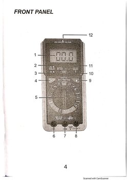 EverStart Digital Multimeter 10709WDI | PDF