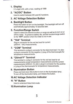 EverStart Digital Multimeter 10709WDI | PDF