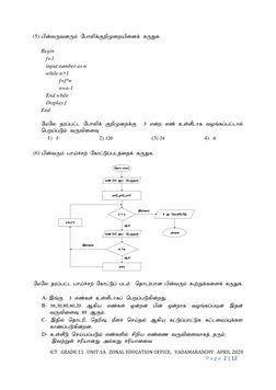 Grade 11 ICT Unit 1A Notes in Tamil | PDF | Teaching Mathematics