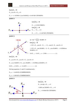 Steel Roof Truss Design Analysis | PDF | Truss | Buckling