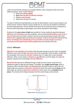 AQA A-Level Physics: Waves Notes | PDF | Diffraction | Waves