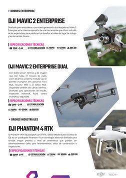 AUTHORIZED DEALER PERU
DJI MAVIC 2 ENTERPRISE
Diseñado para empoderar a una nueva generación de trabajadores, Mavic 2 
Enterp