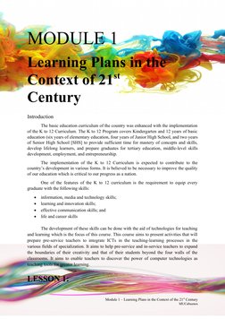 TTL 2 - Module 1 | PDF | Information And Communications Technology ...