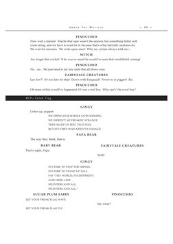 PINOCCHIO
Now wait a minute!  Maybe that ogre wasn’t the answer, but something better will
come along, and we have to wait fo