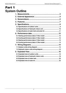MCAC-RTSM-2012-07                                                           M-thermal Technical Manual(part 1) 
2 
Part 1 
Sy