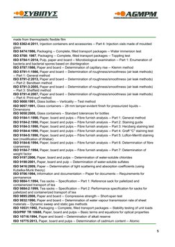 ISO Packaging Standards Overview | PDF | Differential Scanning ...