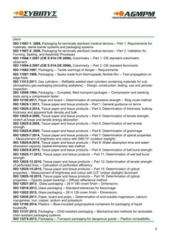 ISO Packaging Standards Overview | PDF | Differential Scanning ...