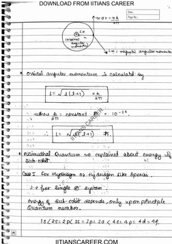 Resonance Topper Handwritten Chemistry Notes Part-1 (B) | PDF