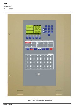 MX
17A-05-O
8
10/06
PAGE 4 of 34
3
DEF
7
PQRS
F5
F4
F3
F2
F1
1
*
2
ABC
6
MNO
9
WXYZ
0
8
TUV
5
JKL
4
GHI
FIRE
FAULT
DISABLED
T