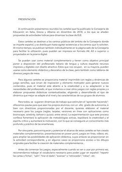 PRESENTACIÓN 
 
A continuación presentamos reunidos los carteles que ha publicado la Consejería de 
Educación en Italia, Gr
