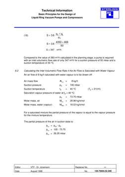 Vacuum Calculation Chart.pdf Vacuum Pump Capacity Calculations Guide | PDF | Pump | Liquids