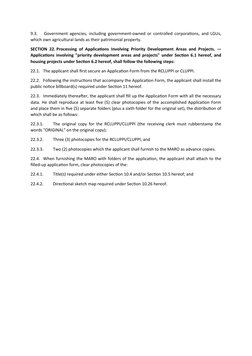 DAR Administrative Order on Land Conversion | PDF | Feasibility Study ...