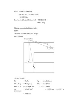 Lifting Hook Design for Spun Piles | PDF