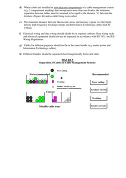 Cable Separation Guidelines per EN 50174-2 | PDF | Electrical Wiring ...