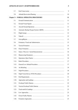 AFMAN11-2F-22AV3 20 SEPTEMBER 2018
3
2.7.
Fuel Conservation. ..........................................................