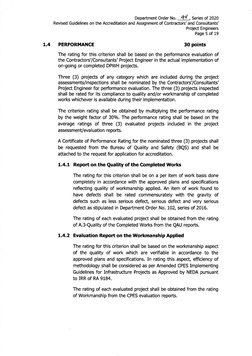 DPWH Project Engineer Accreditation Guidelines | PDF | Engineer ...