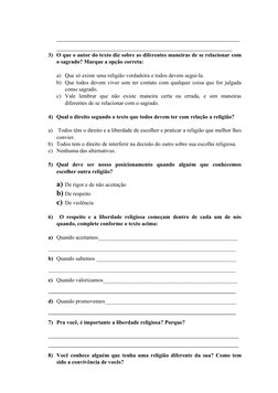 _________________________________________________
_______________________________________________ 
3) O que o autor do texto