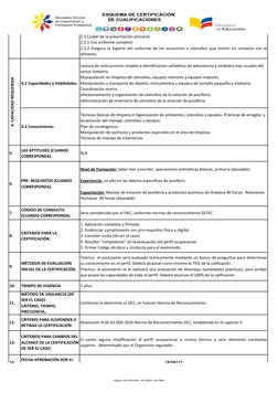 14.
FECHA APROBACIÓN POR EL 
COMITÉ DE ESQUEMA.
18/04/17
12.
CRITERIO PARA SUSPENDER O 
RETIRAR LA CERTIFICACIÓN
Resolución N