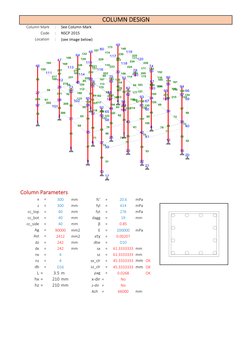 300x300 Column Design Specifications | PDF | Economic Sectors ...