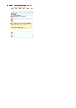 3.
Realiza la página 99 del texto con LÁPIZ
