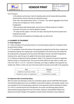 Rotating Equipment Installation Method | PDF | Screw | Pipe (Fluid ...