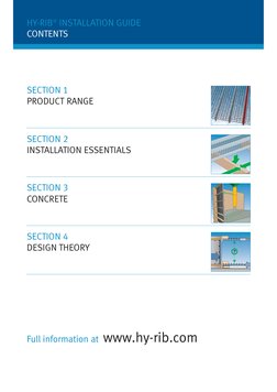 Hy-Rib Permanet Formwork - TDS | PDF | Sheet Metal | Concrete