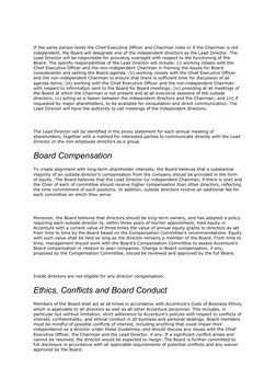 Accenture Corporate Governance Guidelines | PDF | Board Of Directors ...