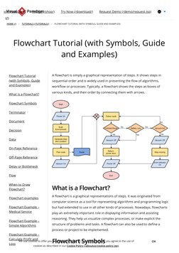 Flowchart Tutorial with Symbols Guide | PDF