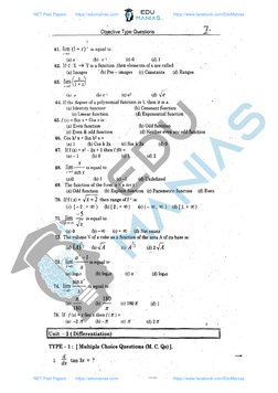 NUST NET Past Papers and Solutions | PDF