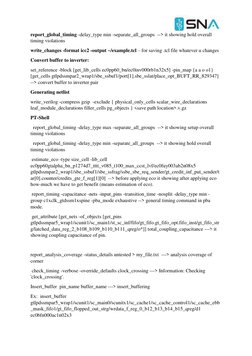 ICC2 Command Reference for VLSI Design | PDF | Electronics | Computer ...