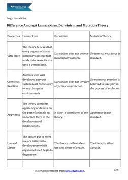 Class 12 Evolution Revision Notes | PDF | Abiogenesis | Life