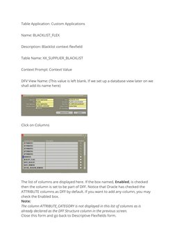 Adding DFF in Oracle Apps R12 Forms | PDF | Table (Database) | Databases