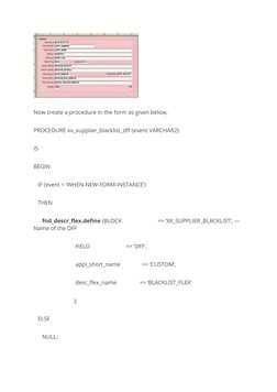 Adding DFF in Oracle Apps R12 Forms | PDF | Table (Database) | Databases