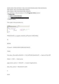 Adding DFF in Oracle Apps R12 Forms | PDF | Table (Database) | Databases