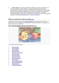 (https://commons.wikimedia.org/wiki/File:Placas_tectonicas_es.svg)
Placas mixtas. Son placas parcialmente cubiertas por cor