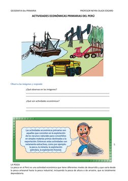 GEOGRAFIA 6to PRIMARIA                                                                                   PROFESOR NEYRA OLAZA