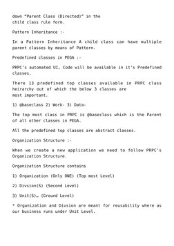 Pega Class Structure and Inheritance | PDF | Class (Computer ...