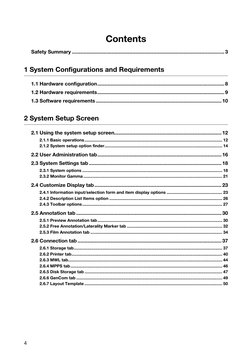 4
Contents
Safety Summary ...................................................................................................