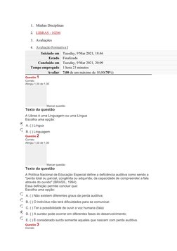 1. Minhas Disciplinas
2.
LIBRAS - 10206
 
  (https://virtual.uninta.edu.br/course/view.php?id=10206)
3. Avaliações
4.
Avaliaç