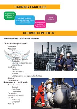 COURSE CONTENTS
 TRAINING FACILITIES 
Experienced
Engineers as
Faculties. ?
Excellent Materials 
Provided. (Manuals, Demo
sof