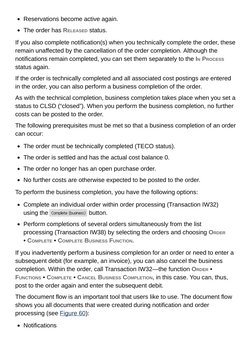 Technical Complete Technical Completion in SAP EAM | PDF | Receipt | Invoice