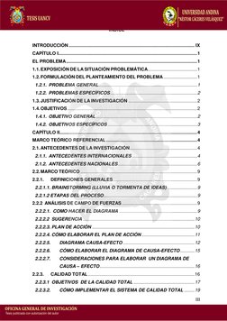 III 
 
 ÍNDICE 
 
INTRODUCCIÓN ..............................................................................................