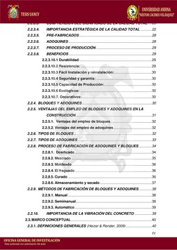 IV 
 
2.2.3.3. 
COMPRENSIÓN DEL SIGNIFICADO DE LA CALIDAD TOTAL .... 20 
2.2.3.4. 
IMPORTANCIA ESTRATÉGICA DE LA CALIDAD TOTA